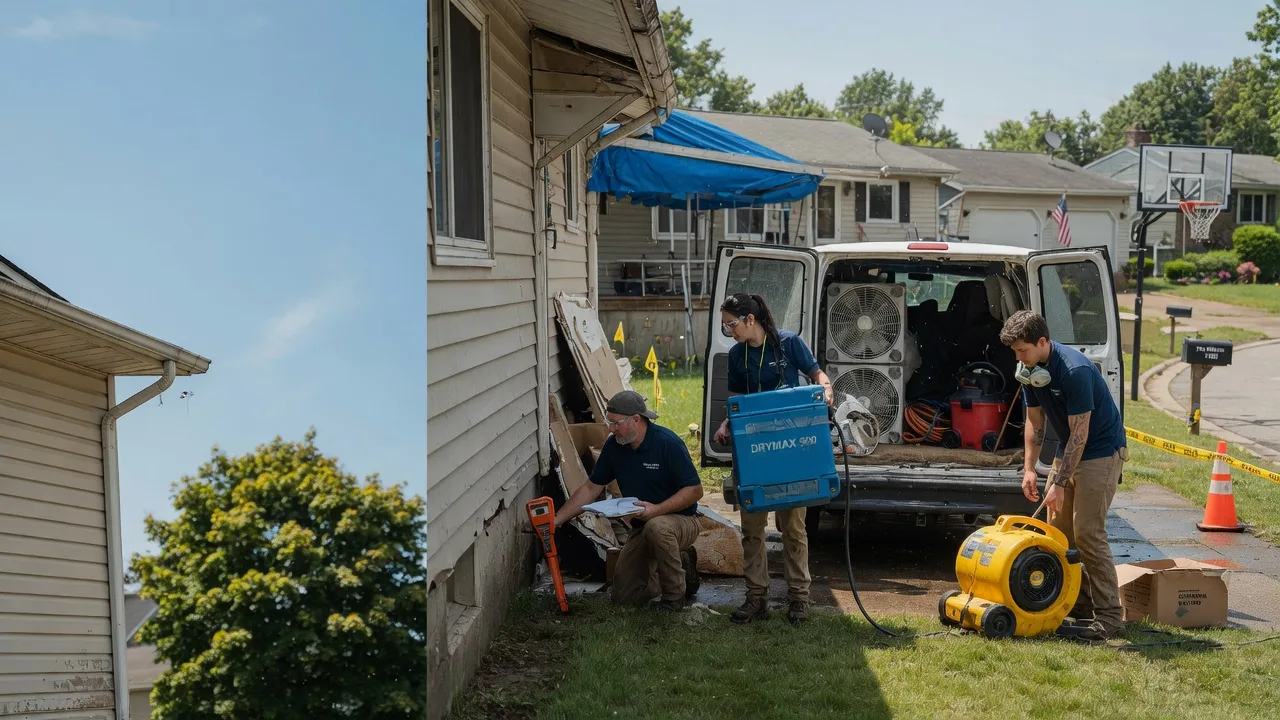 Ceiling Leak Cleanup in Harsens Island, MI near me